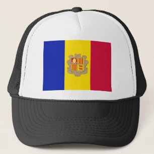 Andorra Flag Trucker Hat