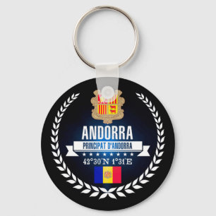 Andorra Key Ring