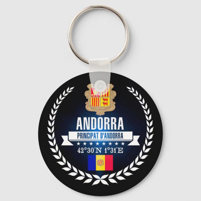 Andorra Key Ring (Front)