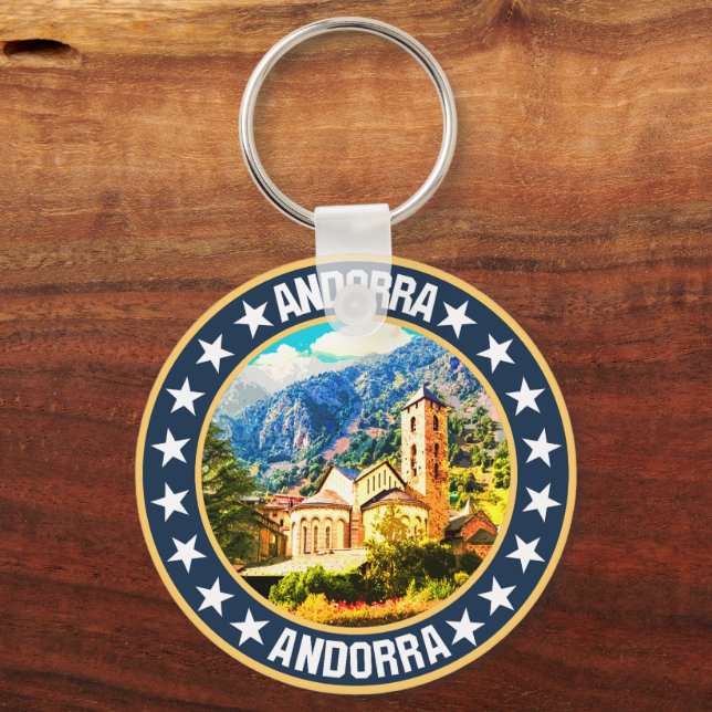 Andorra                                            key ring (Front)