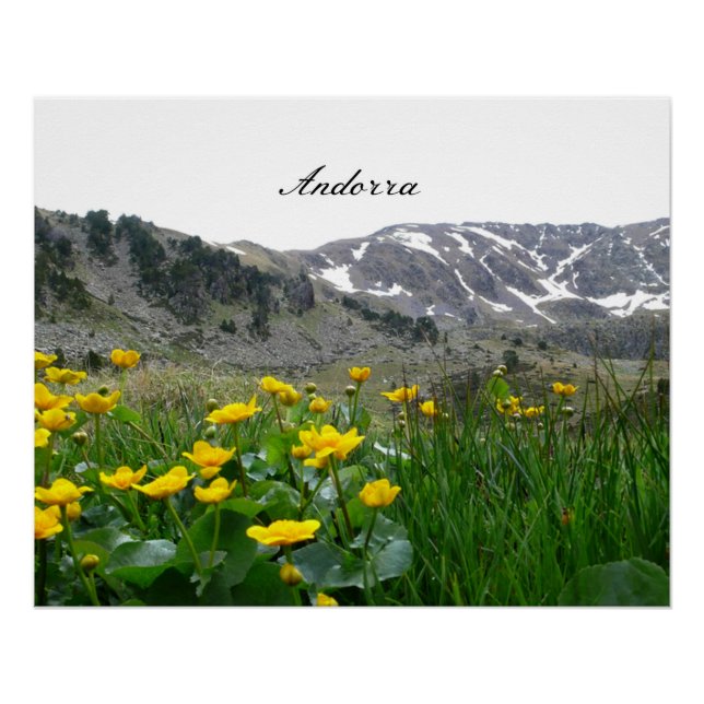 Andorra landscape poster (Front)