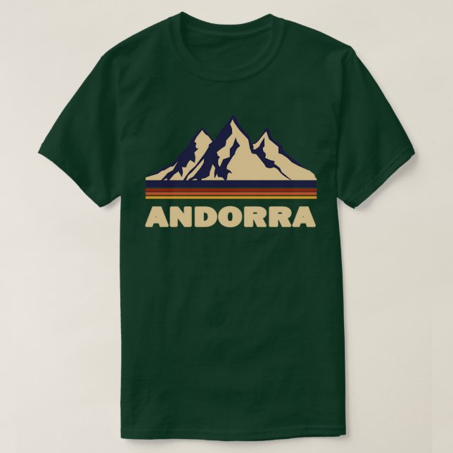 Andorra mountains mountain T-Shirt (Design Front)