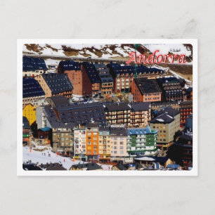 Andorra  - postcard