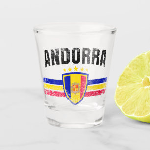 Andorra shot glass