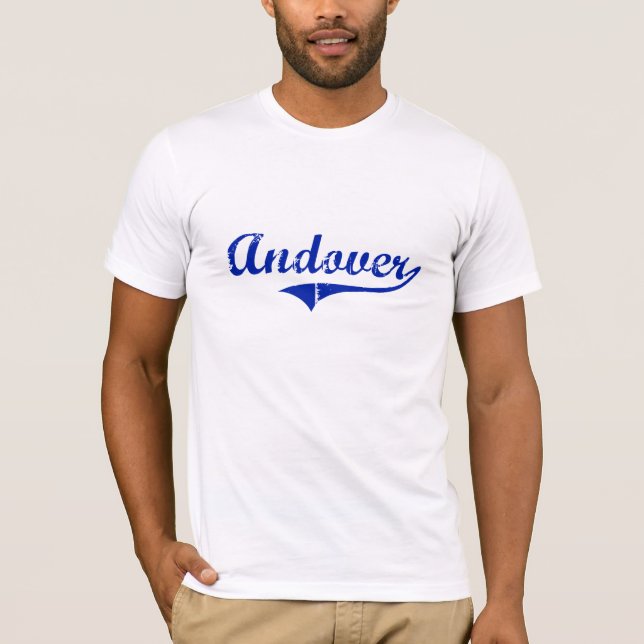 Andover Kansas Classic Design T-Shirt (Front)
