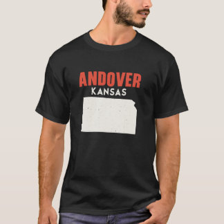 Andover Kansas USA State America Travel Kansan  T-Shirt