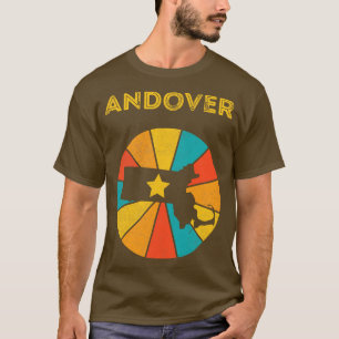 Andover Massachusetts Vintage Distressed Souvenir T-Shirt