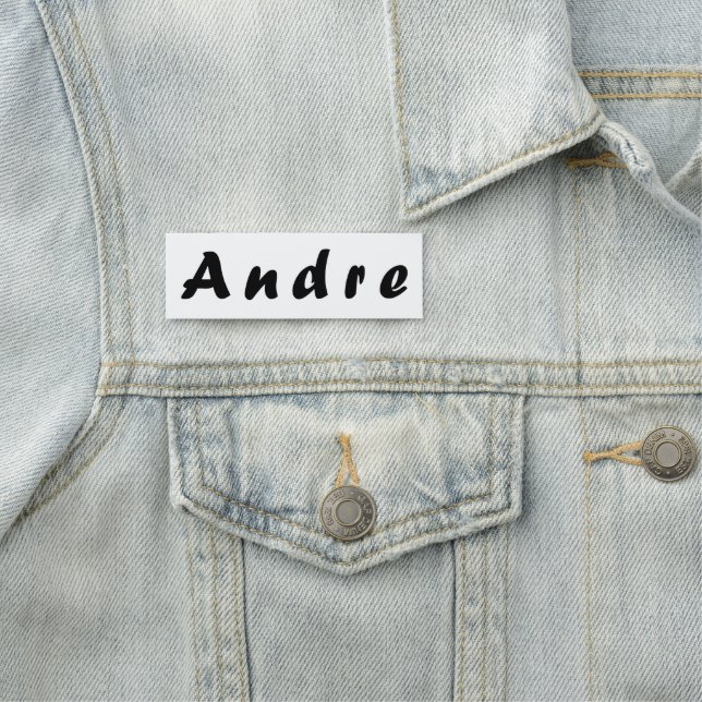 Andre name tag (In Situ)