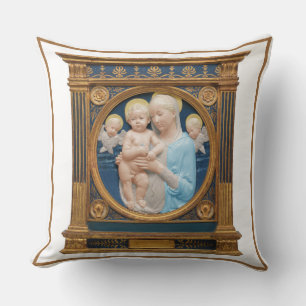Andrea Della Robbia c1485 Madonna and Child Cushion