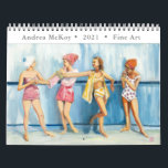 Andrea McKoy Fine Art 2021 Calendar - Edition I<br><div class="desc">Fine Art for each month by Andrea McKoy—new editions each year.
Follow and collect each edition!</div>