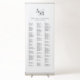 ANDREA Modern Minimalist Wedding Seating Chart
