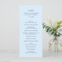 Andrea Sky Blue Elegant Wedding