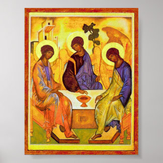 Andrei Rublev - Holy Trinity Poster
