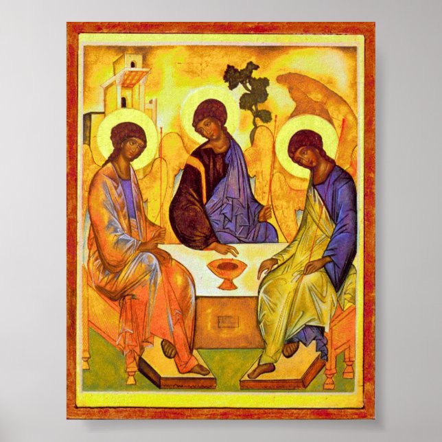 Andrei Rublev - Holy Trinity Poster (Front)