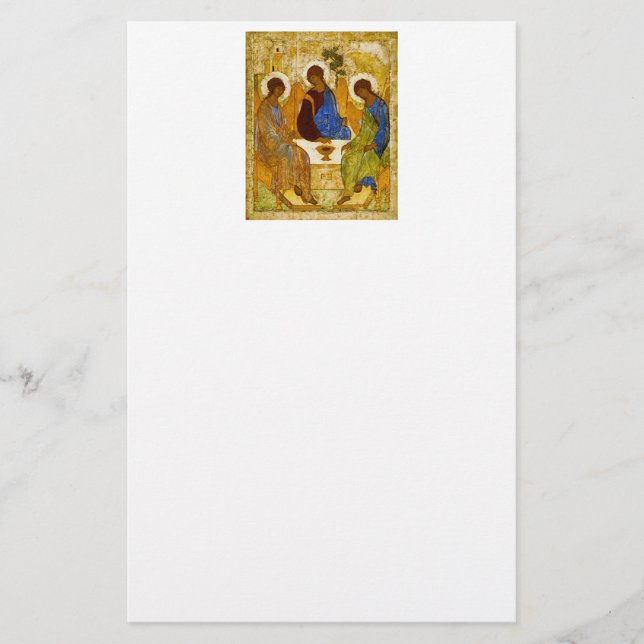 Andrei Rublev , “ Holy Trinity ” Stationery (Front)