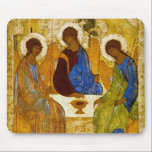 Andrei Rublev, icon of the Trinity マウスパッド Mouse Pad<br><div class="desc">私はiconが好きな人のためにこの製品を作りました。</div>