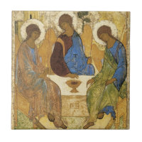 Andrei Rublev Iconic Trinity Angels Abraham Bible