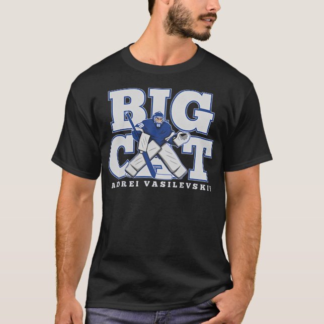 Andrei Vasilevskiy Big Cat T-Shirt (Front)