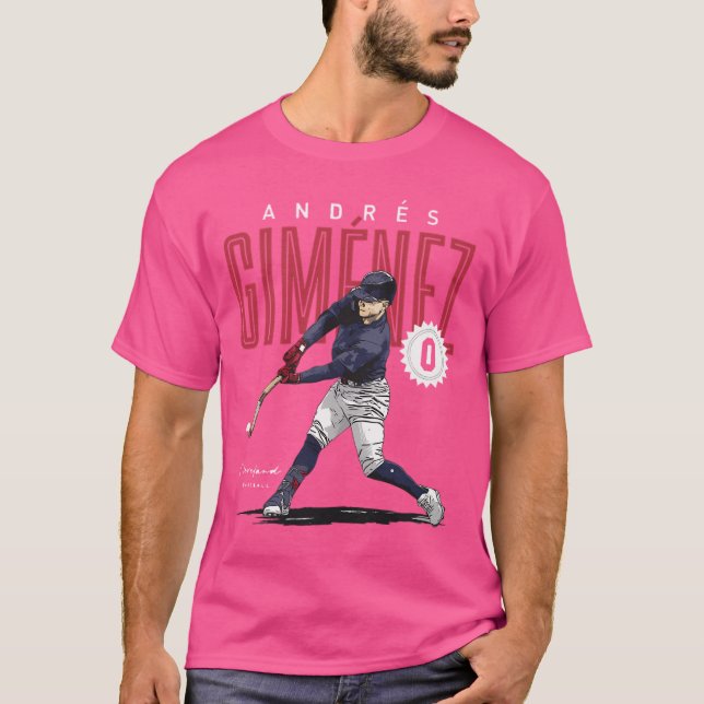 Andres Gimenez Cleveland Card T-Shirt (Front)