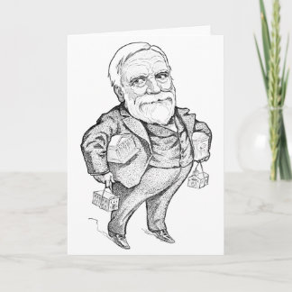 "Andrew Carnegie" Greeting Card