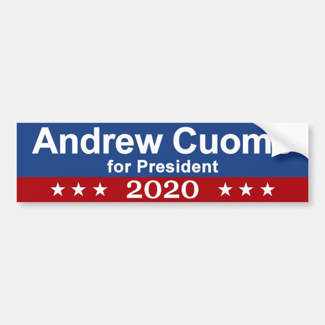 Andrew Cuomo for President Bumper Sticker (Front)