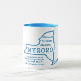 Andrew Cuomo on NY: Stamina, strength, stability Mug