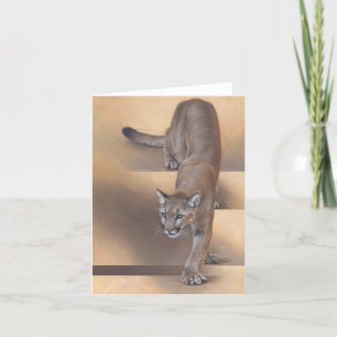 Andrew Denman Cougar Notecard