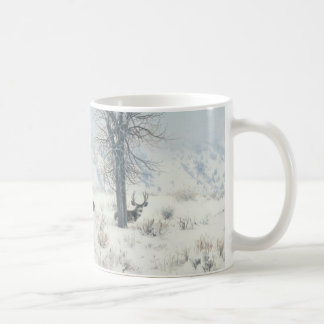 Andrew Denman Winter Landscape with Deer Mug