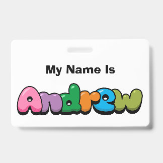 Andrew ID Badge