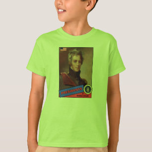 Andrew Jackson Baseball Card T-Shirt
