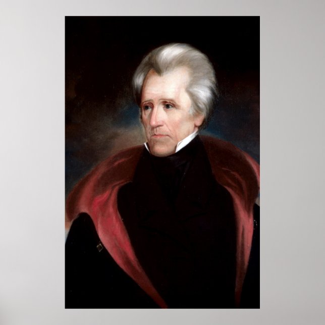 ANDREW JACKSON Painting by Ralph E. W. Earl Print (Front)