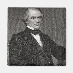 Andrew Johnson, engraved from a photograph by Thom Magnet