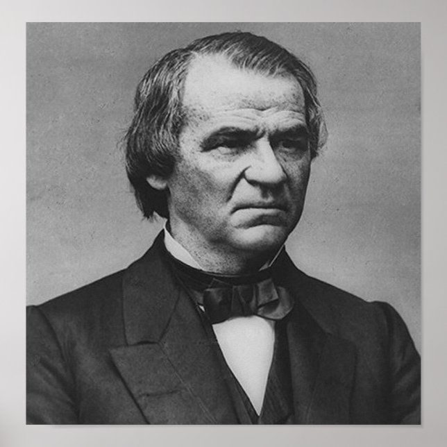 Andrew Johnson Poster (Front)