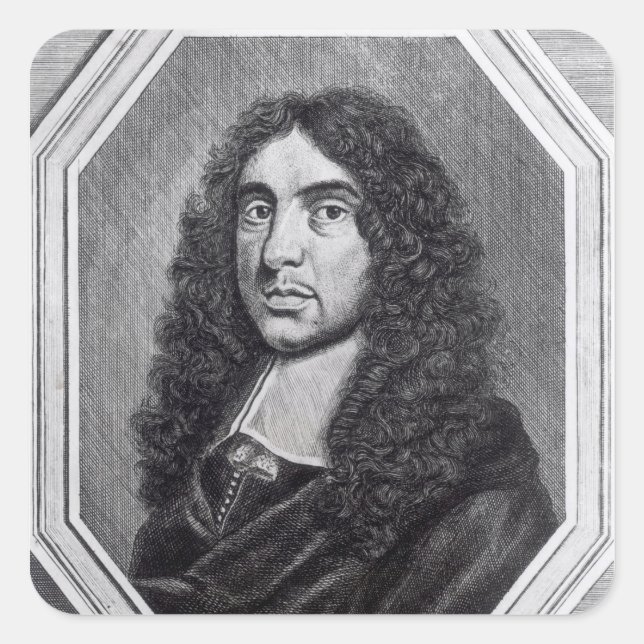 Andrew Marvell Square Sticker (Front)