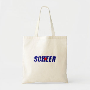 Andrew Scheer Speedy Bold Blue Maple Leaf Colour Tote Bag