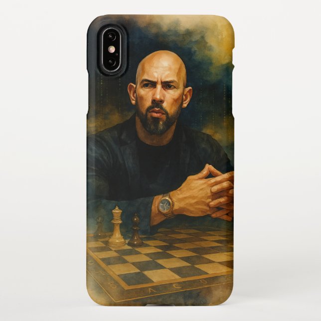 Andrew Tate iPhone XS Max Case (Back)