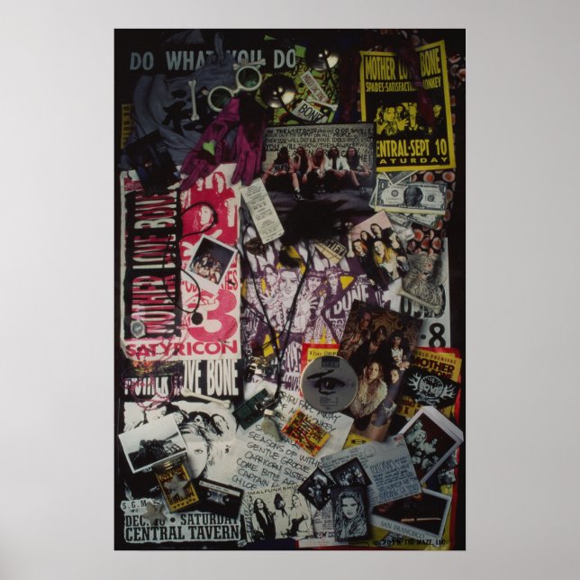 Andrew Wood Collage Poster (Front)