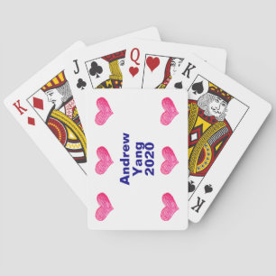 Andrew Yang 2020 Presidential Election Playing Cards