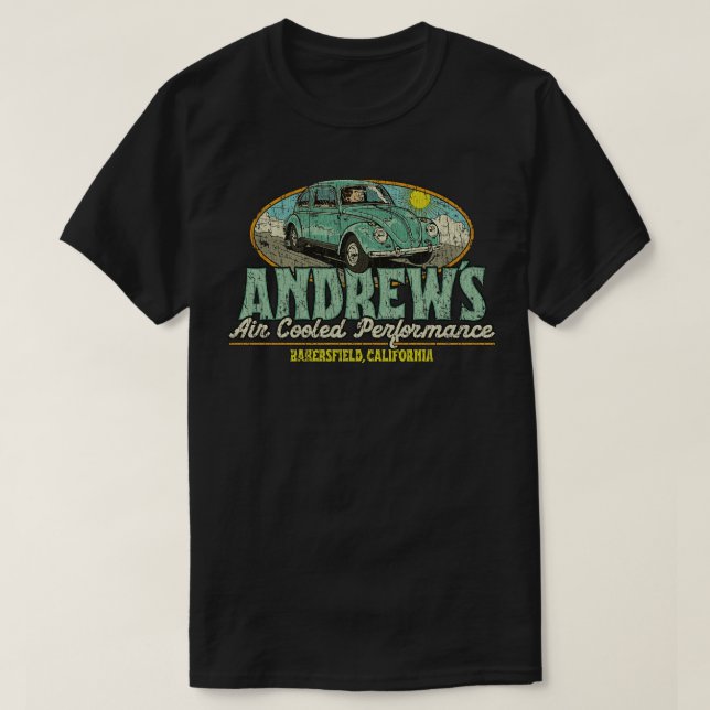 Andrews Air Cooled Performance 1965 T-Shirt (Design Front)