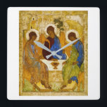 Andrey Rublev , "Holy Trinity" Square Wall Clock<br><div class="desc">私 はIconが 好 き な 人</div>