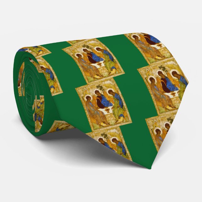 Andrey Rublev , "Holy Trinity" Tie (Rolled)