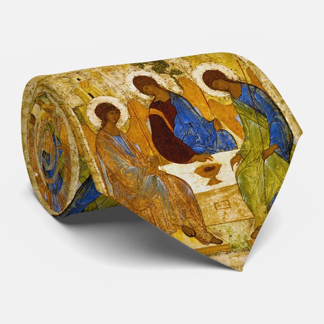 Andrey Rublev , "Holy Trinity" Tie (Rolled)