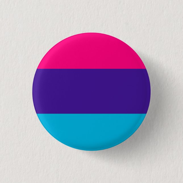 Androgyne 3 Cm Round Badge (Front)