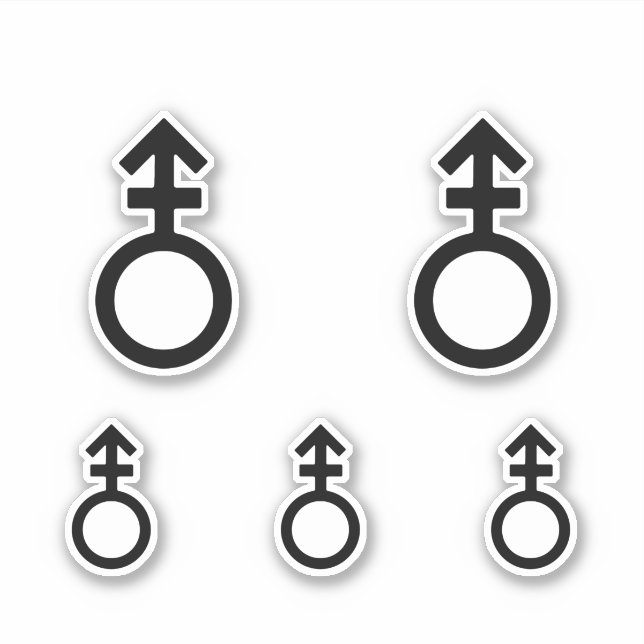 Androgyne Gender Symbol (Front)