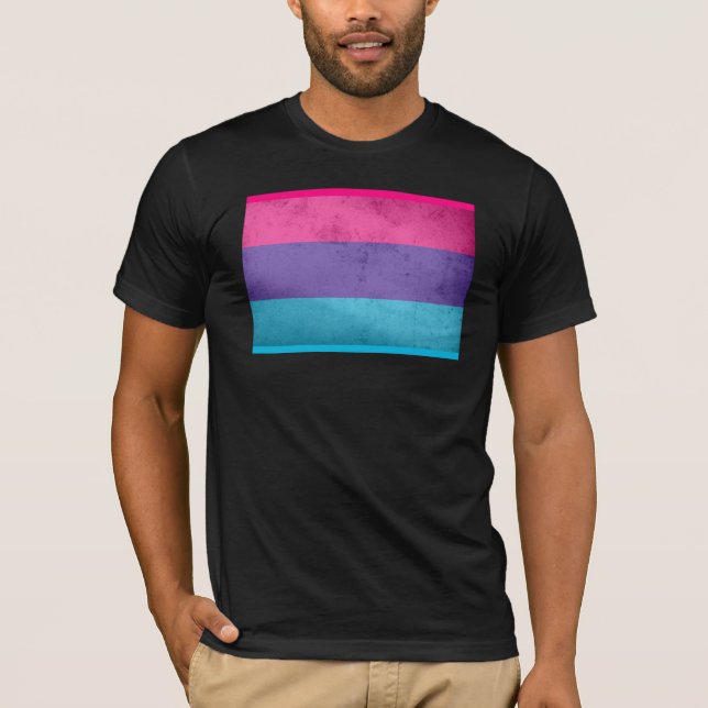 ANDROGYNE PRIDE FLAG T-Shirt (Front)
