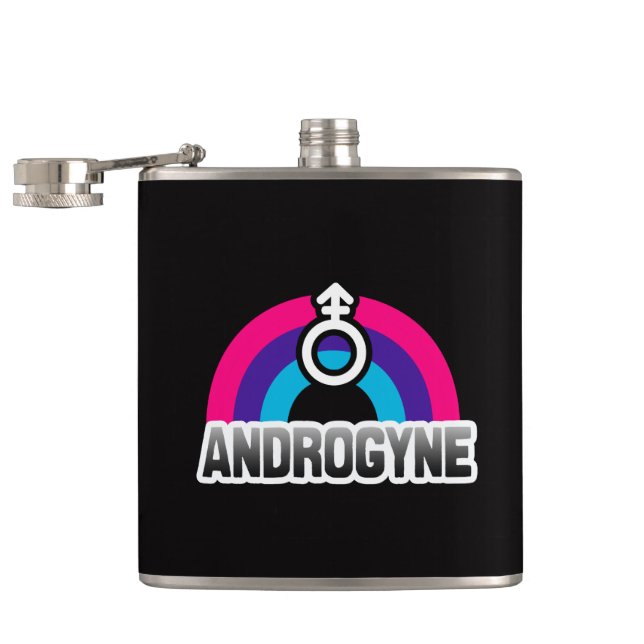 Androgyne Pride Hip Flask (Opened)