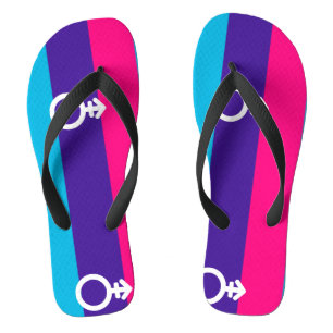 Androgyne Pride Jandals