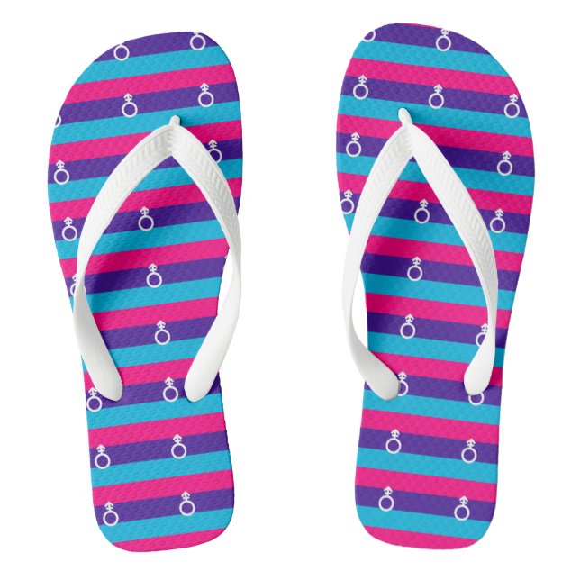 Androgyne Pride Jandals (Footbed)