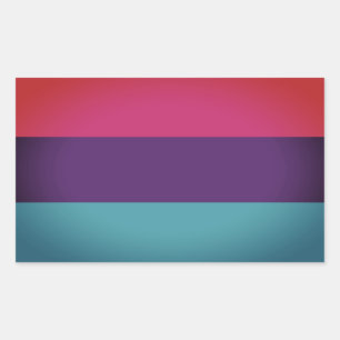 Androgyne Pride Rectangular Sticker