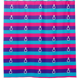 Androgyne Pride Shower Curtain